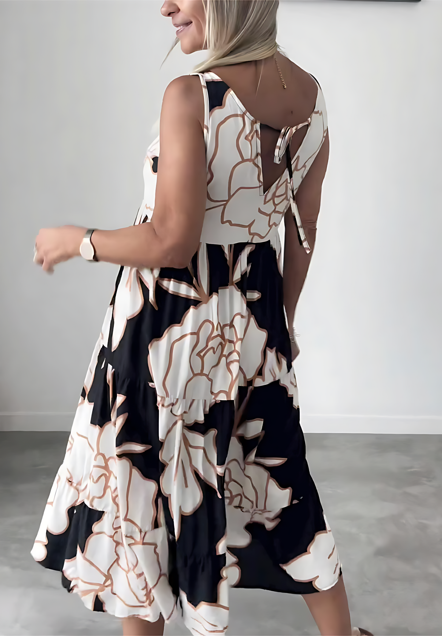Aída | Vestido Primaveral con Estampado