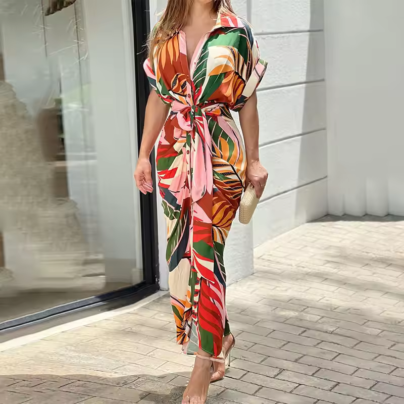 Helena | Vestido Camisero con Solapa