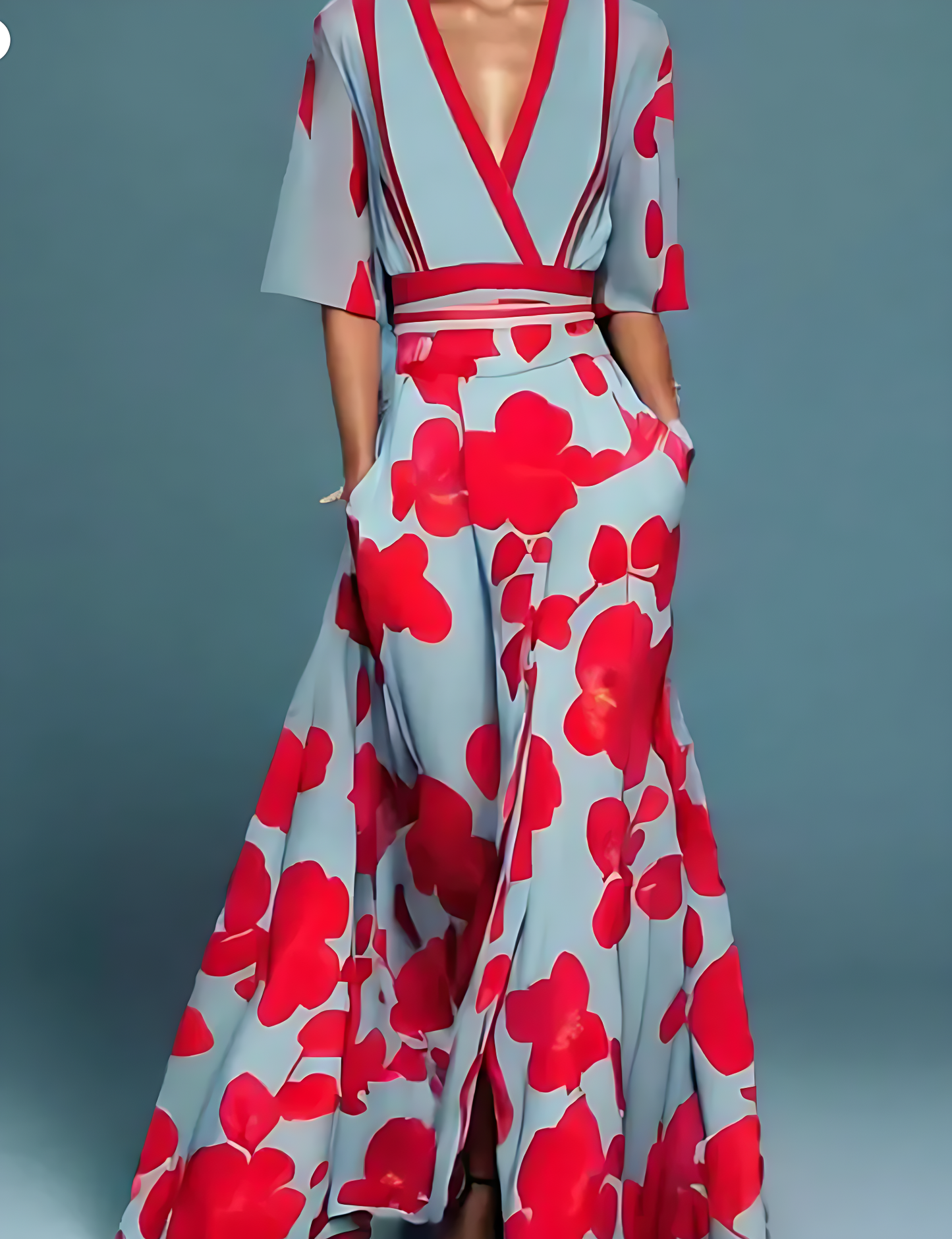 Carlota | Vestido con Elegantes Mangas