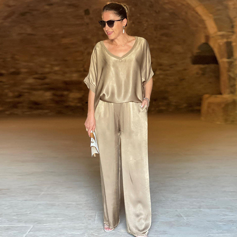 Montse | Conjunto Elegante Satinado