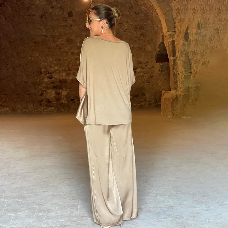 Montse | Conjunto Elegante Satinado