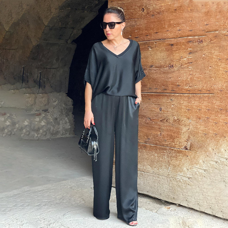 Montse | Conjunto Elegante Satinado