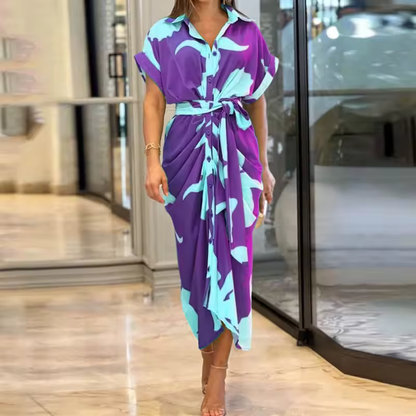 Helena | Vestido Camisero con Solapa