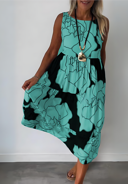 Aída | Vestido Primaveral con Estampado