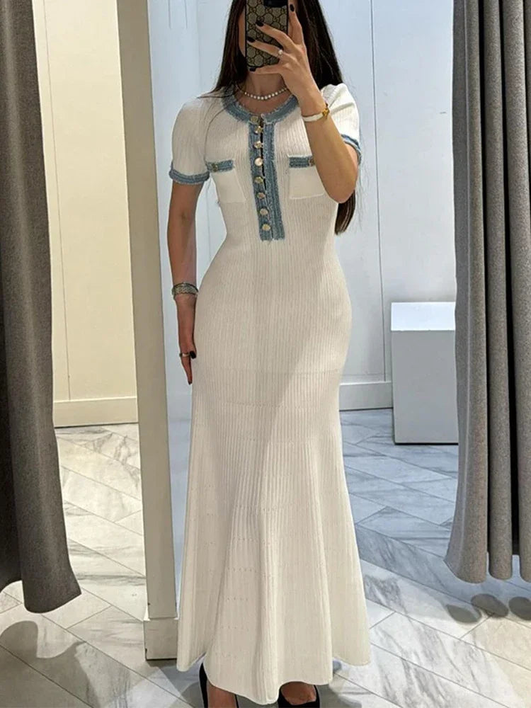 Aroa | Elegante Vestido de Punto