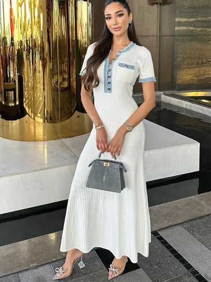 Aroa | Elegante Vestido de Punto