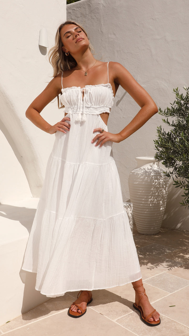 Estrella | Vestido midi de tirantes