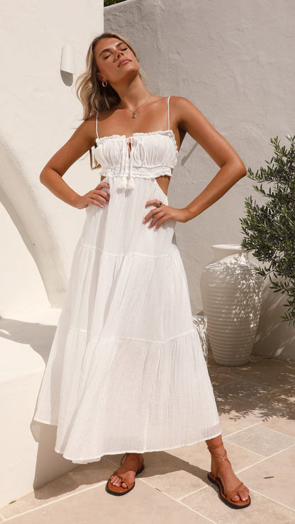 Estrella | Vestido midi de tirantes