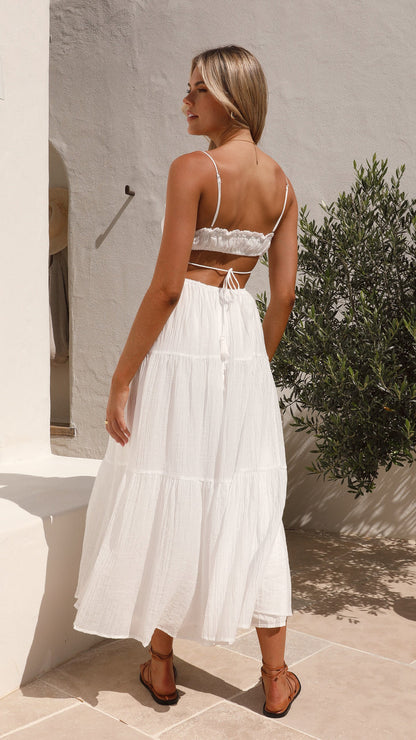 Estrella | Vestido midi de tirantes