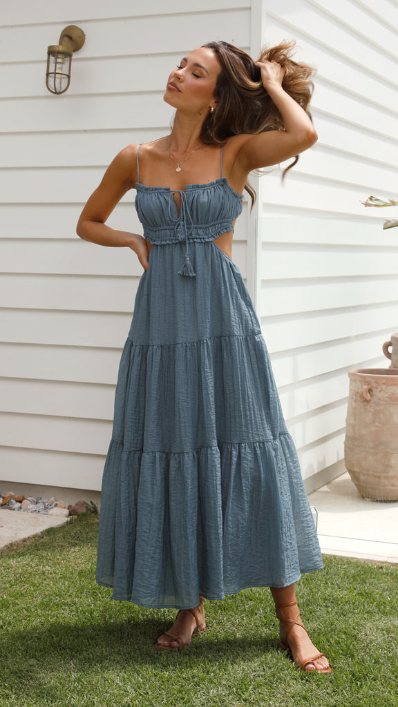 Estrella | Vestido midi de tirantes