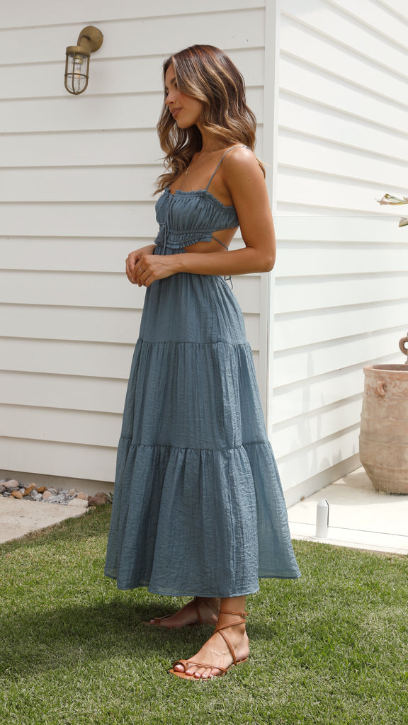 Estrella | Vestido midi de tirantes