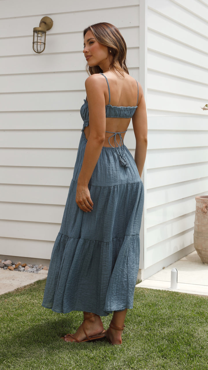 Estrella | Vestido midi de tirantes