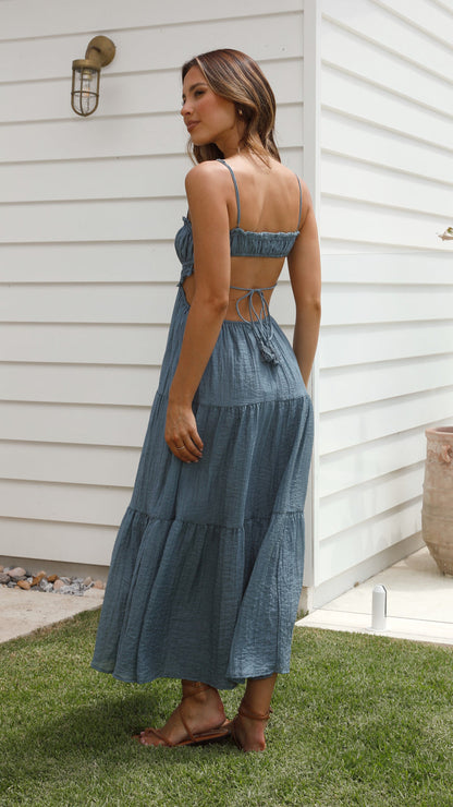 Estrella | Vestido midi de tirantes