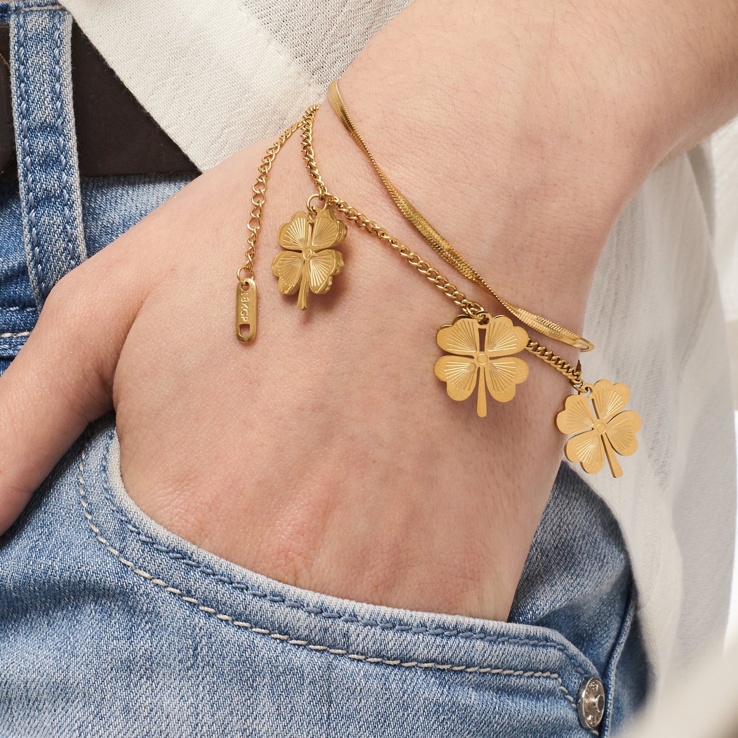 Pulsera | Trébol Oro