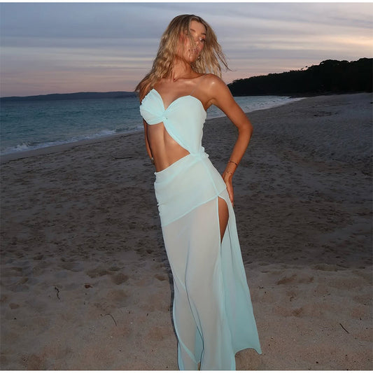 Celeste | Vestido de Playa