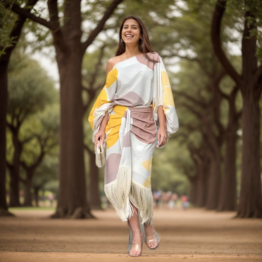 Agatha | Conjunto primaveral con estampado