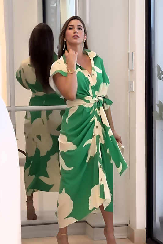 Helena | Vestido Camisero con Solapa