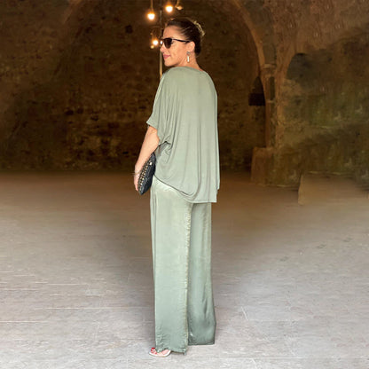 Montse | Conjunto Elegante Satinado